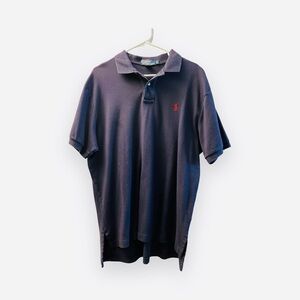 Men's Polo Ralph Lauren Blue Short Sleeve Cotton Polo Shirt size large